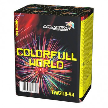 Феєрверк (салют) COLORFUL WORLD GW218-94 від Maxsem-2
