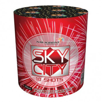 Феєрверк (салют) SKY CITY RED GW218-96 від Maxsem