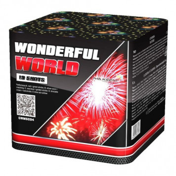 Феєрверк (салют) WONDERFUL WORLD GWM5034 від Maxsem