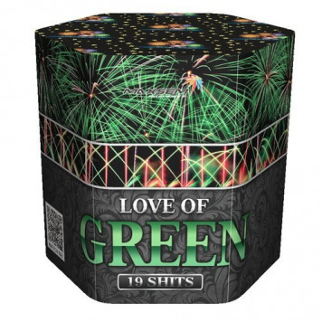 Феєрверк (салют) LOVE OF GREEN SB19-03 від Maxsem