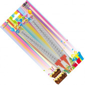 Фонтани для торта HAPPY BIRTHDAY MF-005