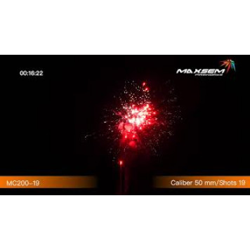 Феєрверк (салют) IRON WILL MC200-19 від Maxsem-1