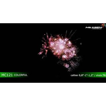 Феєрверк (салют) COLORFUL MC121 від Maxsem-1