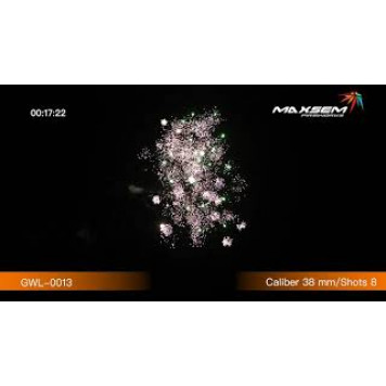 Римська свічка ROMAN CANDLE 1.5" 8 SHOTS GWL-0013E від Maxsem-1