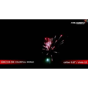 Феєрверк (салют) COLORFUL WORLD GW218-94 від Maxsem-1