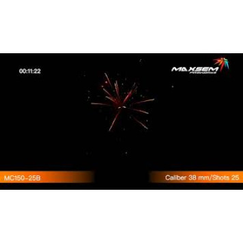 Феєрверк (салют) EXCLUSIVE NIGHT MC150-25B від Maxsem-1