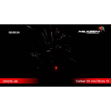 Феєрверк (салют) SKY CITY RED GW218-96 від Maxsem-1