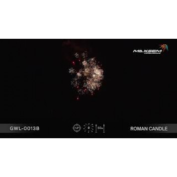 Римська свічка ROMAN CANDLE 1.5" 8 SHOTS GWL-0013B від Maxsem-1