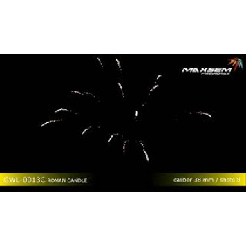 Римська свічка ROMAN CANDLE 1.5" 8 SHOTS GWL-0013C від Maxsem-1